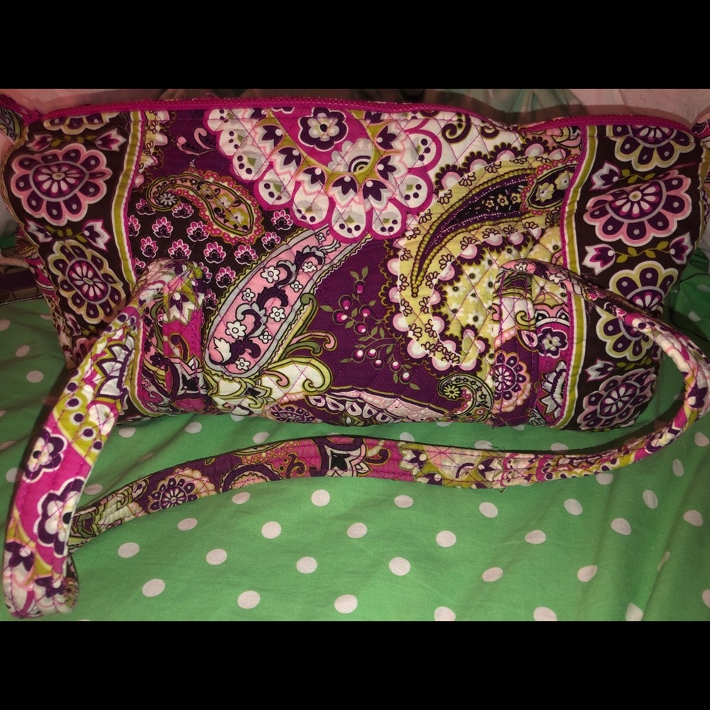 vera bradley duffel bag